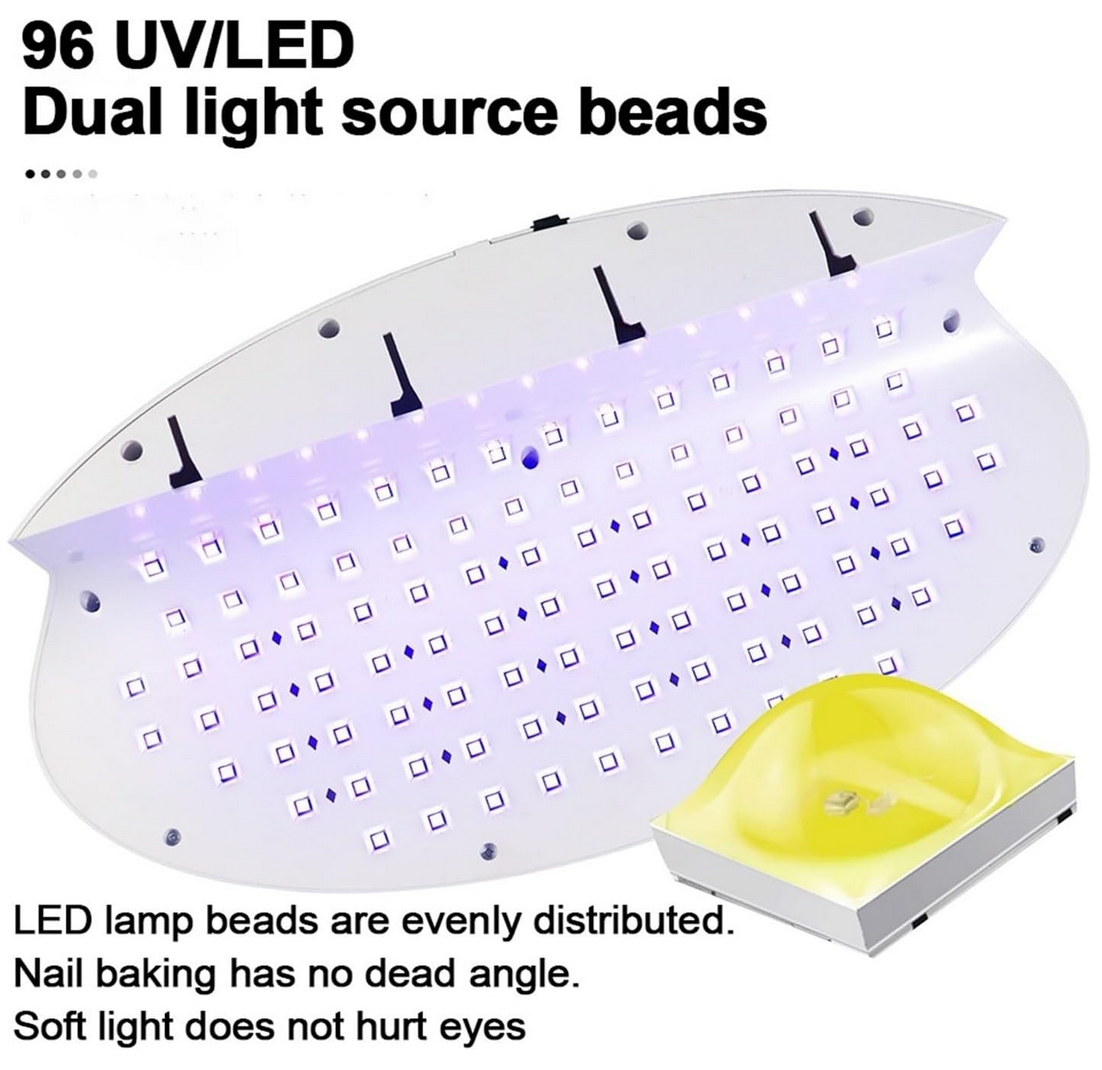 White Nail lamp UV LED 256W