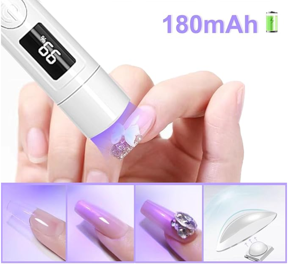 Professional UV LED Nail Lamp with Foldable Stand