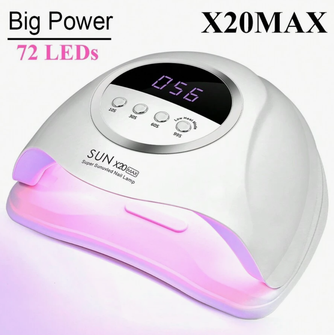 SUN X20 UV LED Nail Lamp | 72 LED | 320W