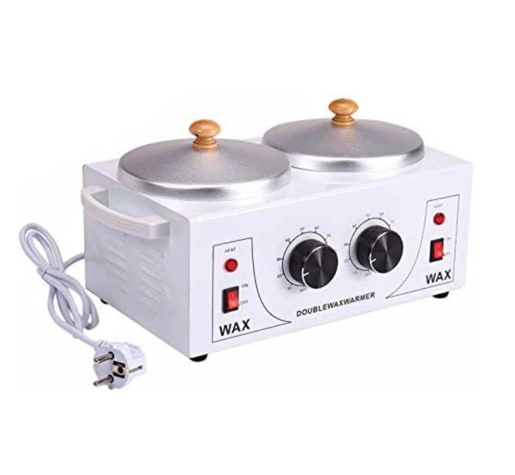 Professional Double Wax Warmer | White