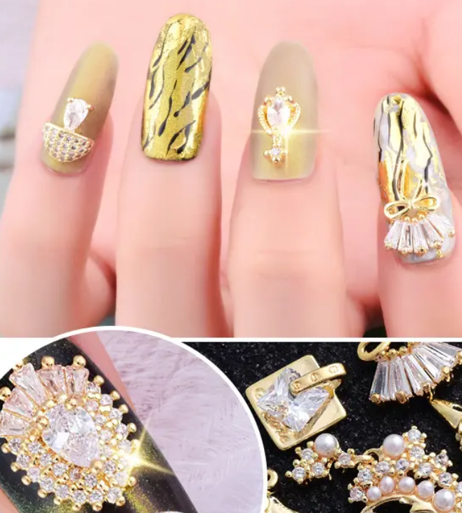 3D Nail Fashion Jewelry | K8-621 to K8-632 | Sold by the piece