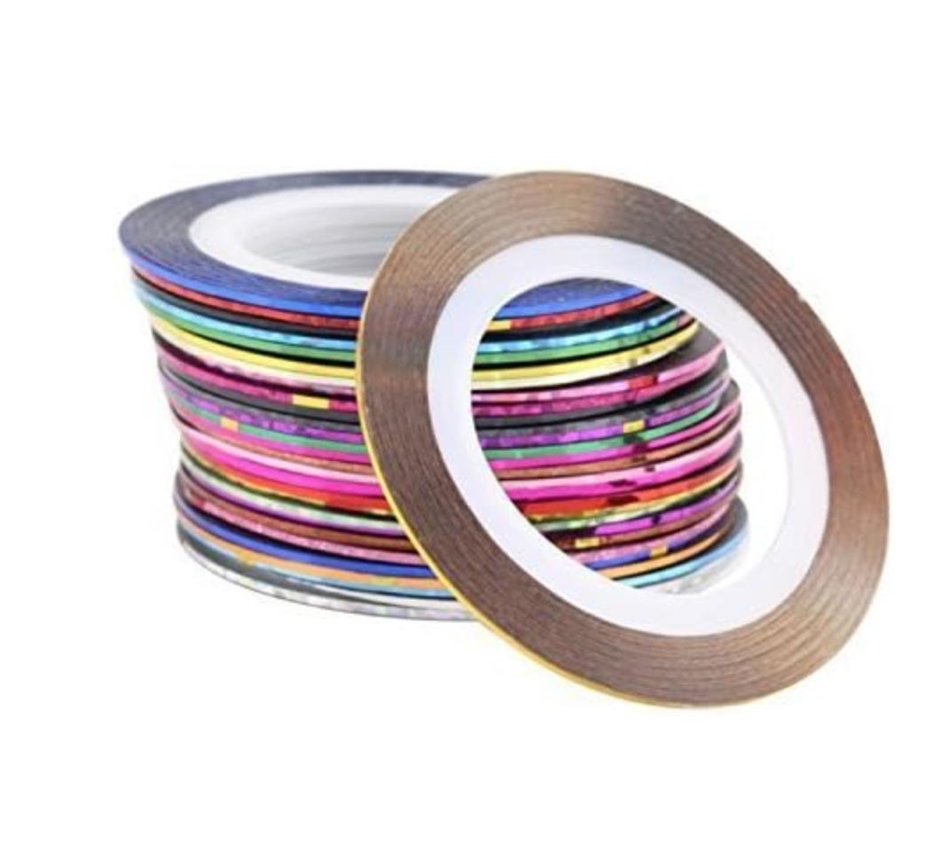 Nail Striping Tape Line 1MM Set (30 paquets)