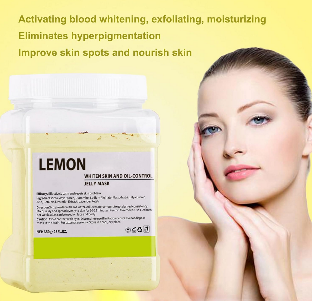 Hydro Jelly Mask 650g | Citron | Blanchissant & Contrôle de l'huile