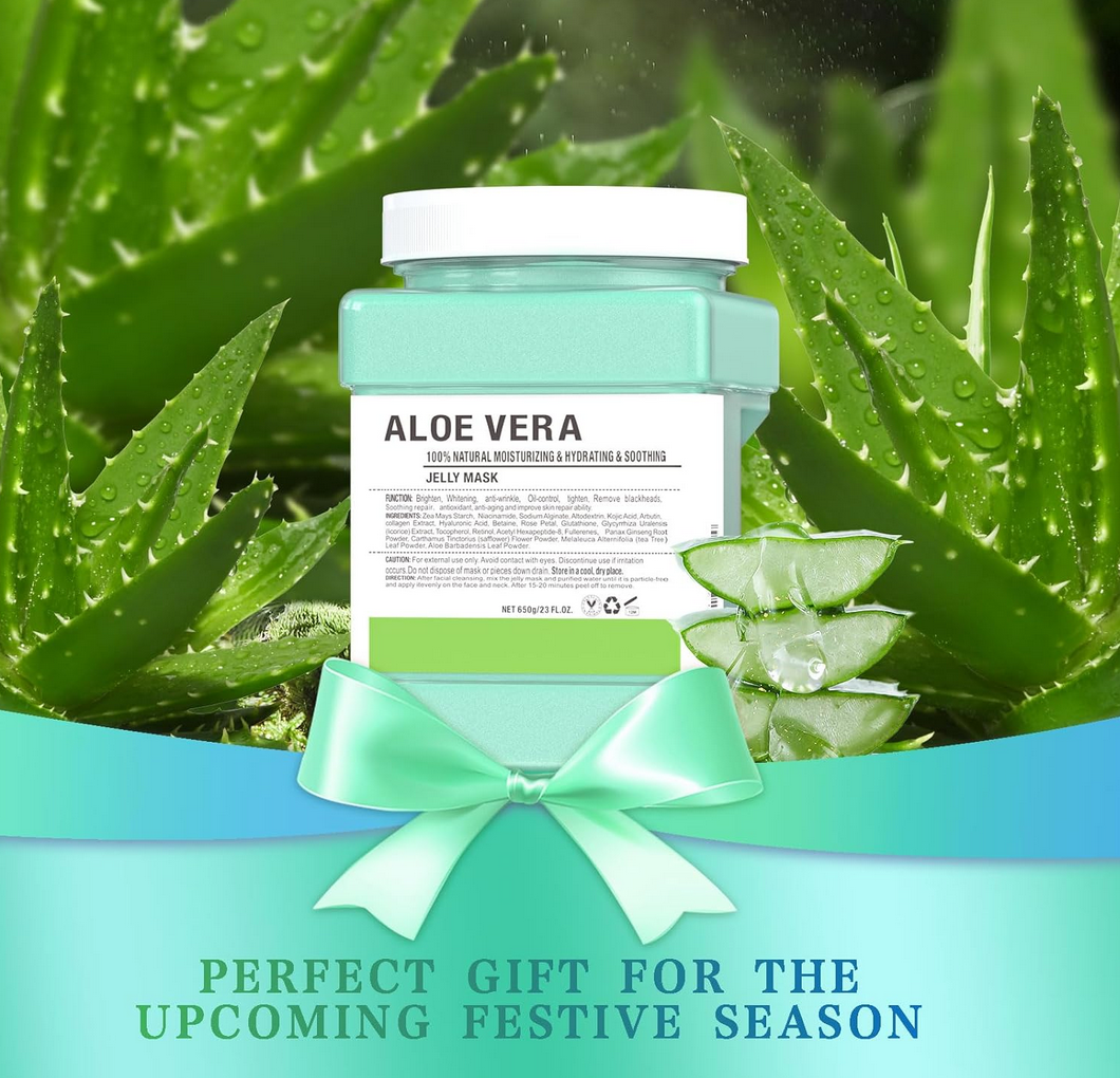 Masque Hydro Jelly 650g | Aloe Vera | Hydratant & Apaisant & 100% Naturel