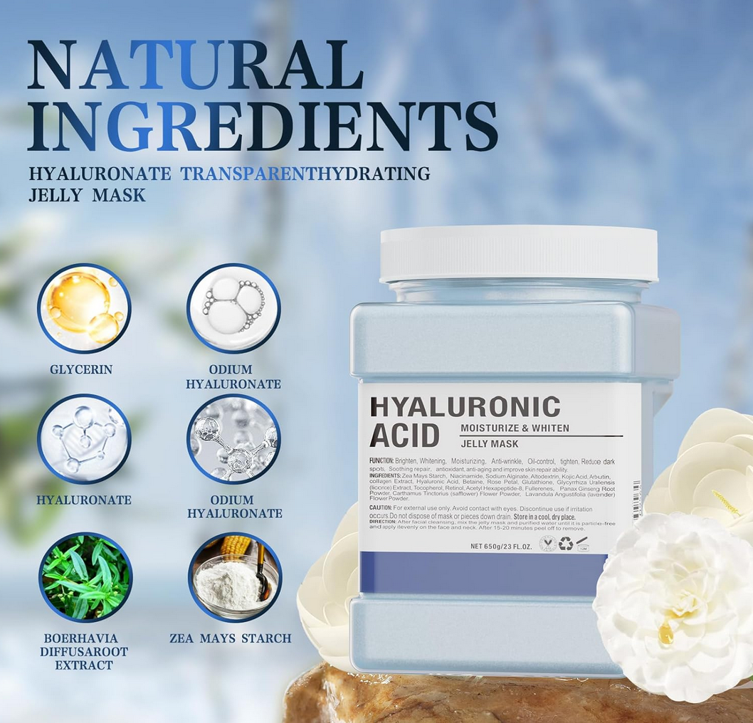 Hydro Jelly Mask 650g | Hyaluronic Acid | Moisturizing & Whitening