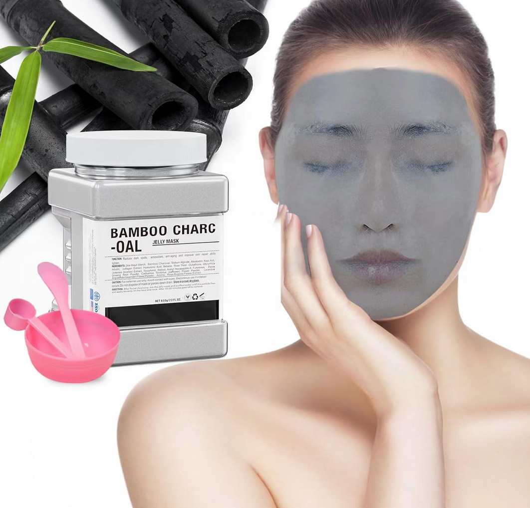 Hydro Jelly Mask 650g | Bamboo Charcoal | Deep Clean & Whitening