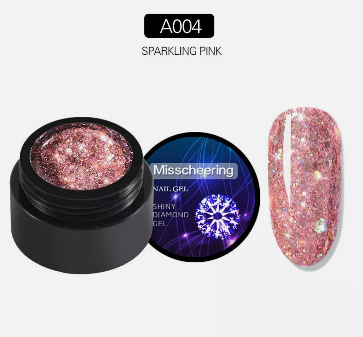 Misscheering Shiny Diamond Nail Gel