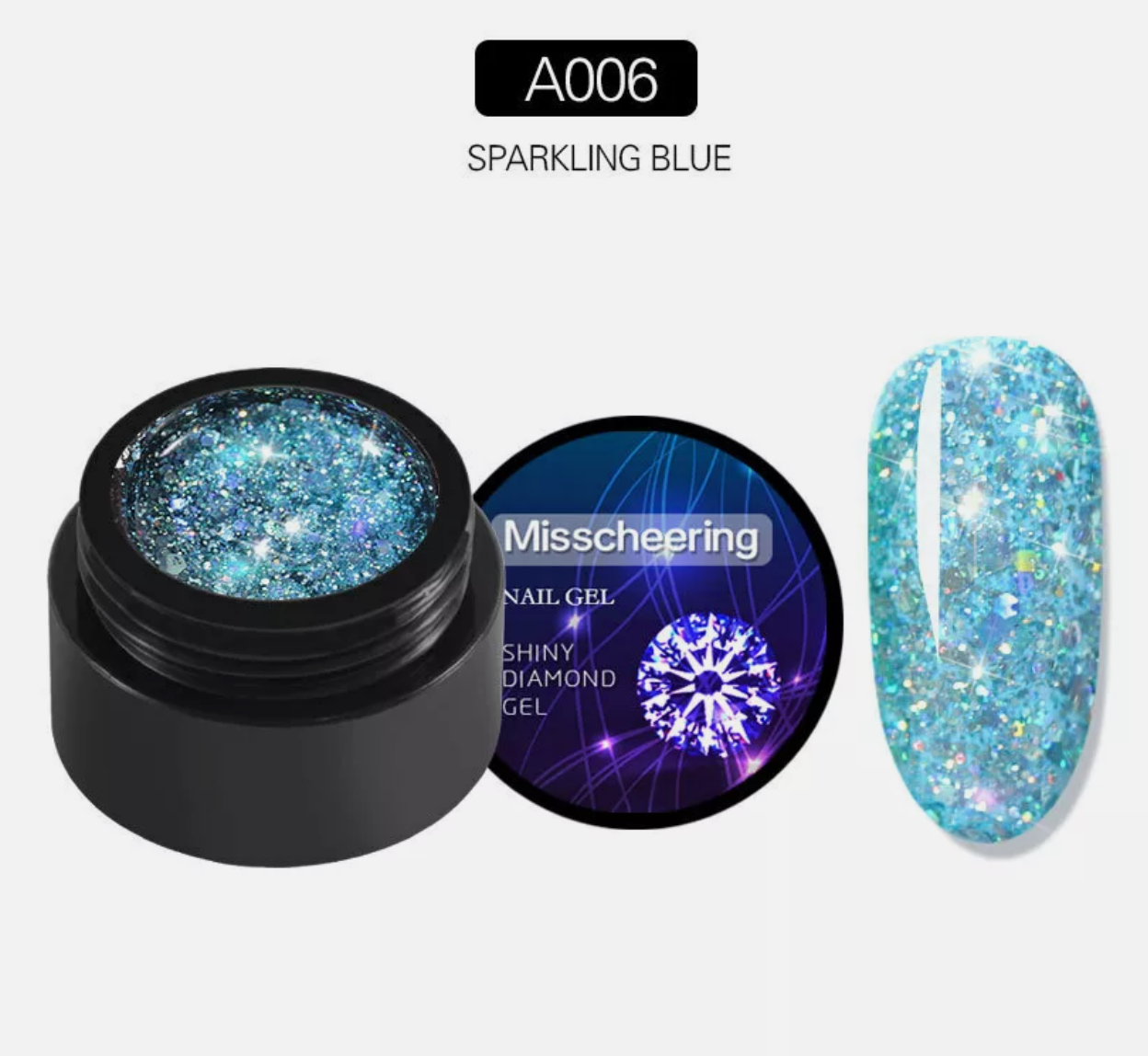 Misscheering Shiny Diamond Nail Gel