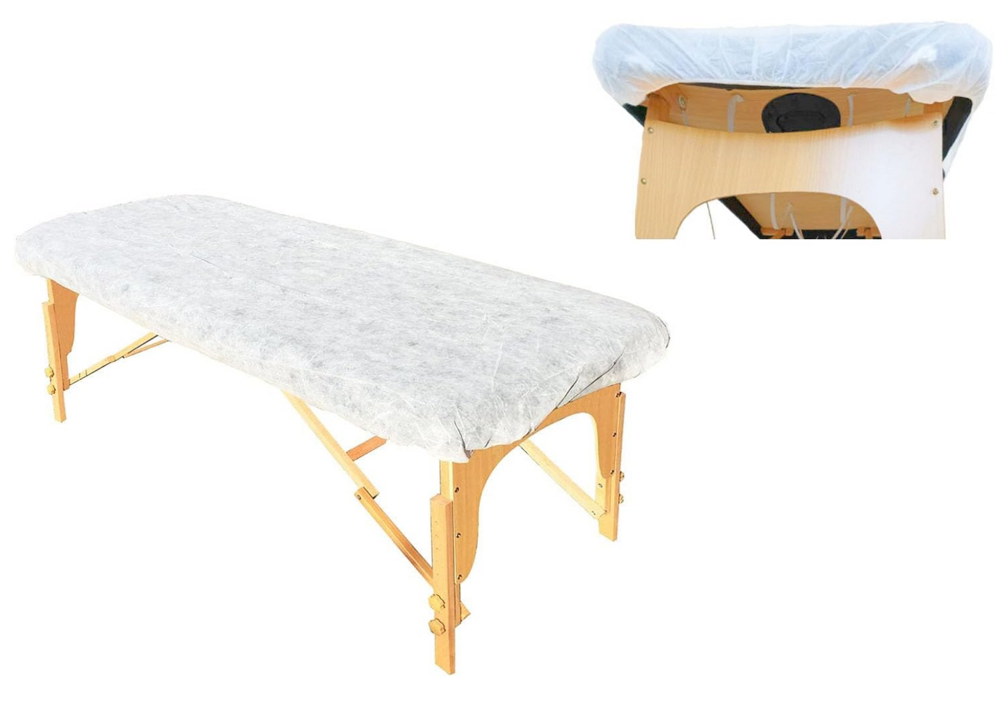 Draps Jetables pour Tables de Massage | Pack de 10