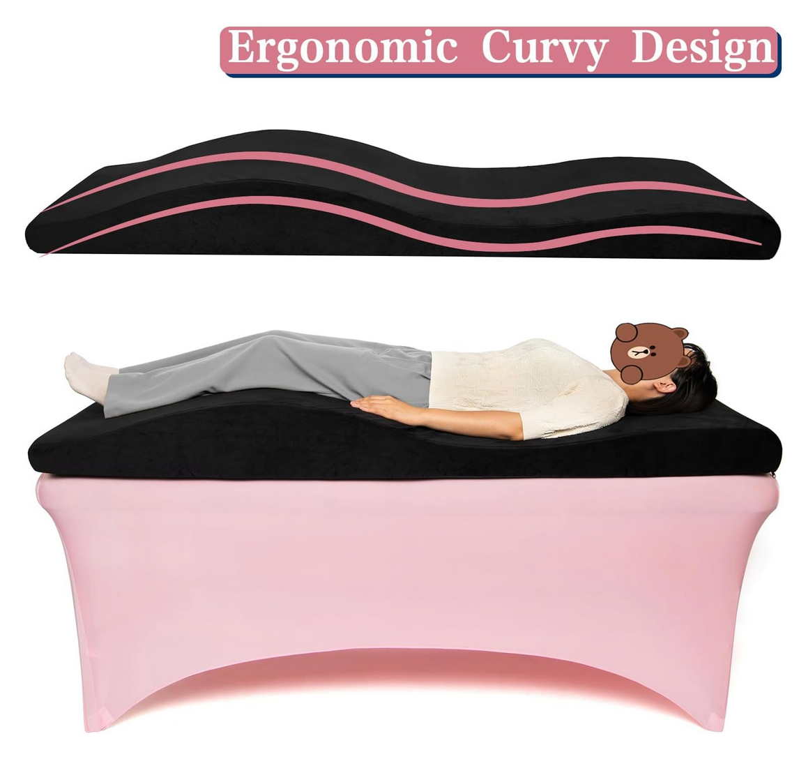 Surmatelas Ergonomique Ondulé | Pour Table de Massage | 180x60 cm