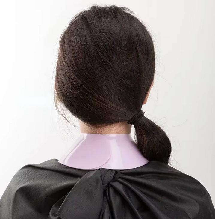 Protège-cou en silicone imperméable | Accessoire professionnel de coiffure