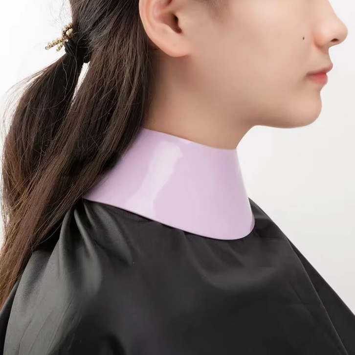 Protège-cou en silicone imperméable | Accessoire professionnel de coiffure