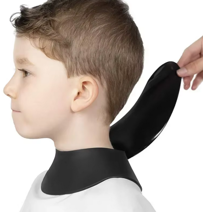 Protège-cou en silicone imperméable | Accessoire professionnel de coiffure