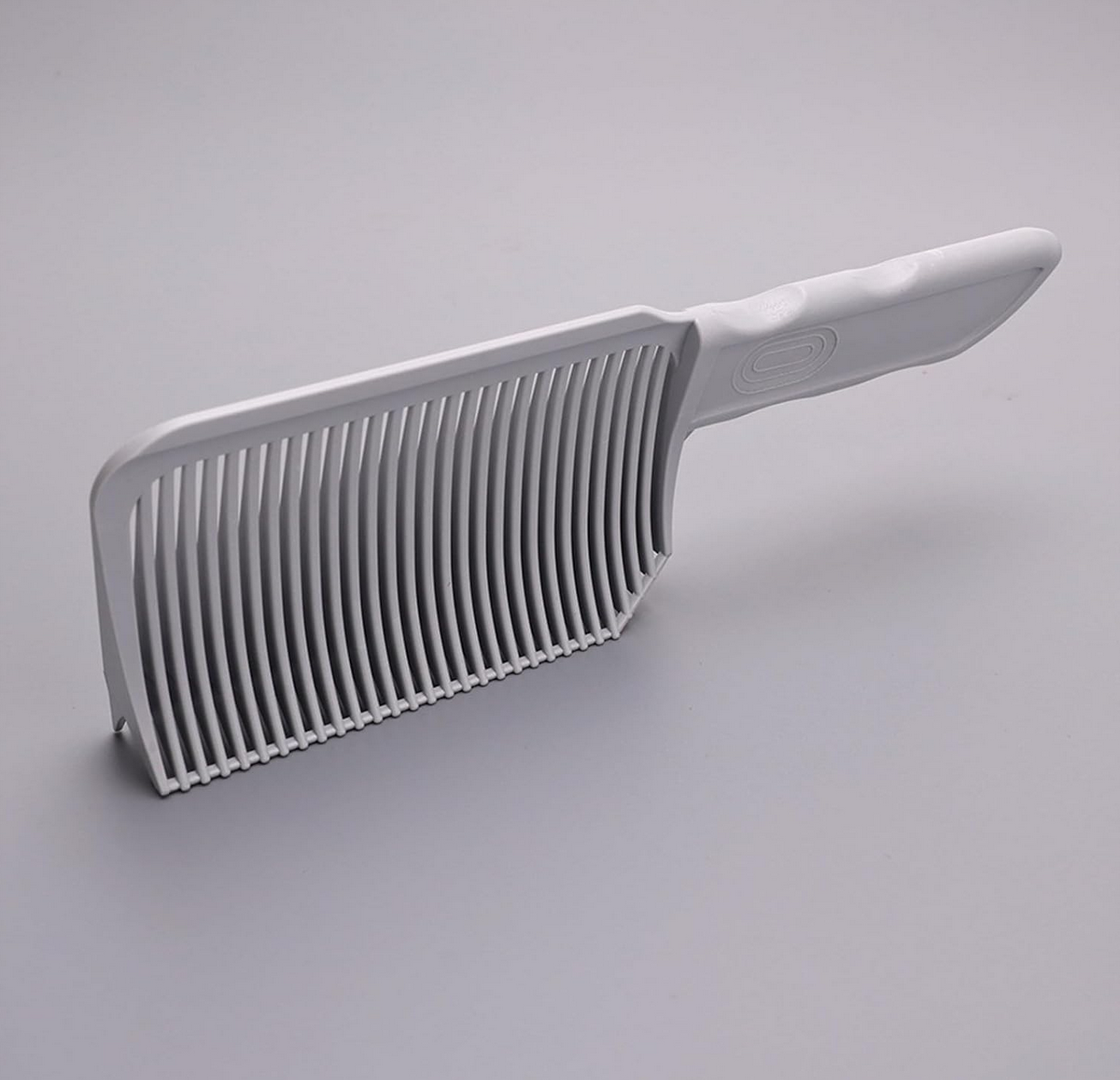 Peigne de Coupe de Cheveux | 19.7cm x 7.5cm x 3cm | Blanc