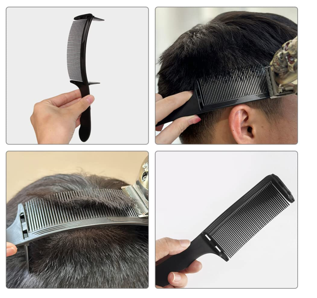 Professional Hair Positioning Comb with Angle Attachments