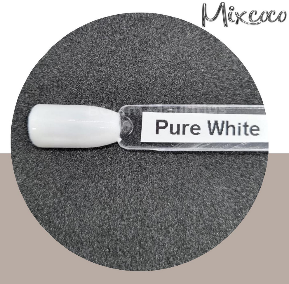 Mixcoco Soak-Off Gel Polish 7.5ml - Pure White