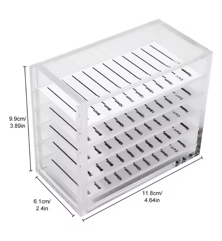 Eyelash Extension Storage Box