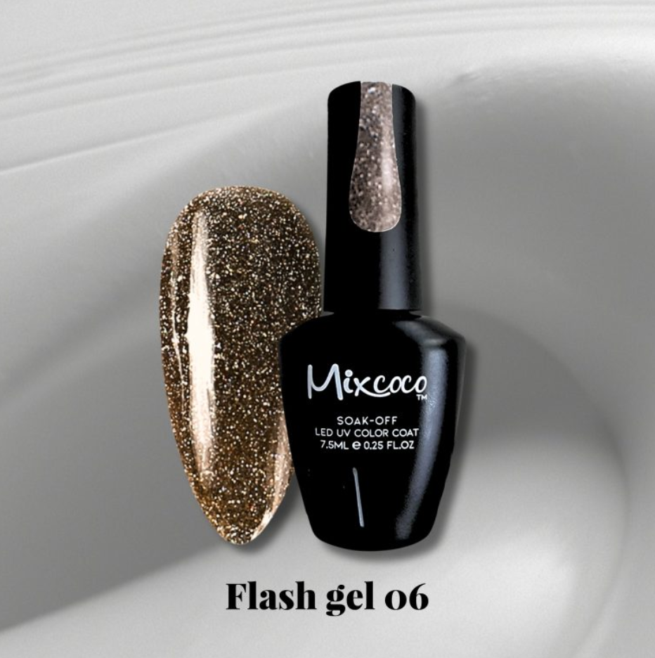 Mixcoco Vernis Semi-Permanent 15ml | Flash Gel 06