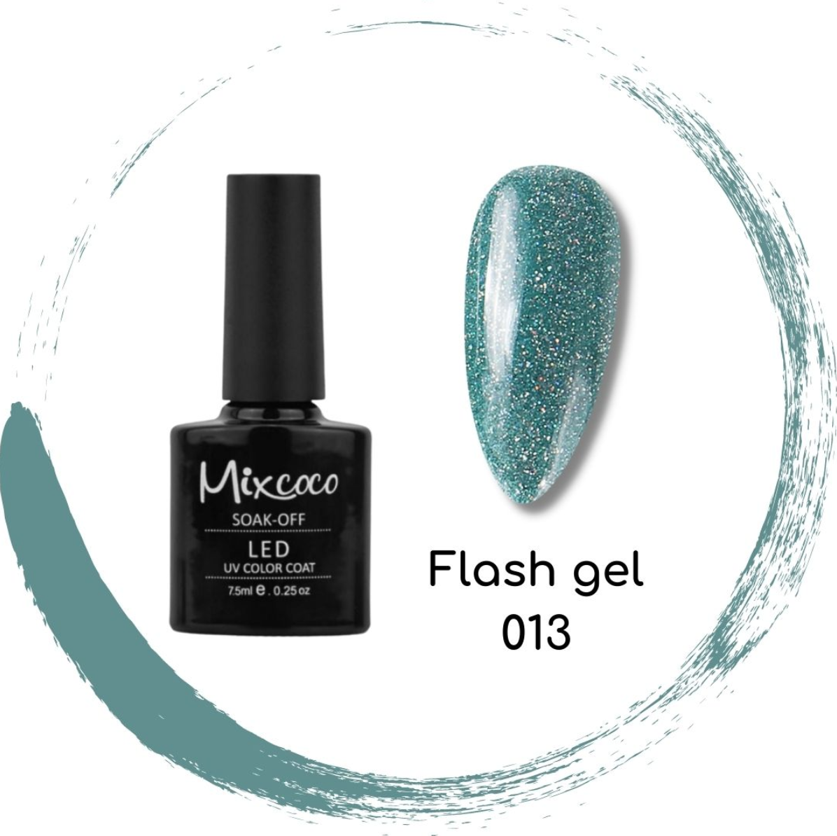 Mixcoco Soak-Off Gel Polish 15ml | Flash Gel 13