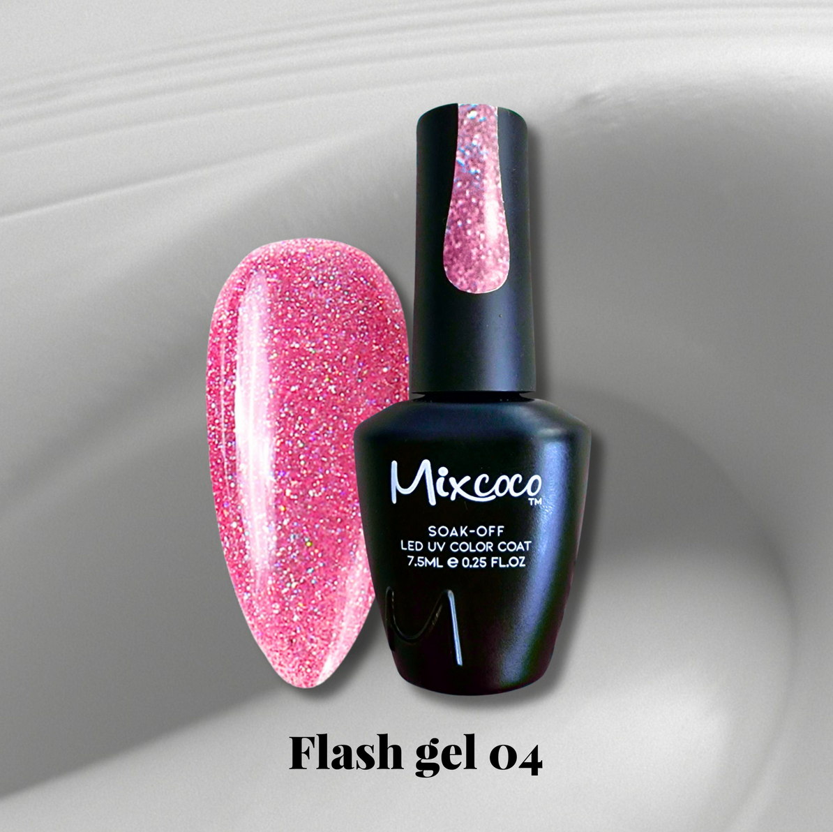 Mixcoco Soak-Off Gel Polish 15ml | Flash Gel 04