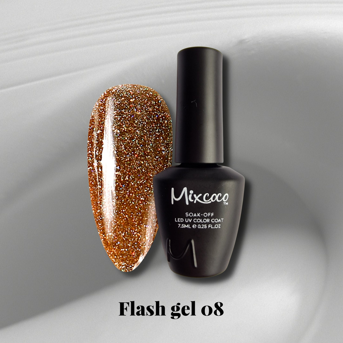 Mixcoco Soak-Off Gel Polish 15ml | Flash Gel 08