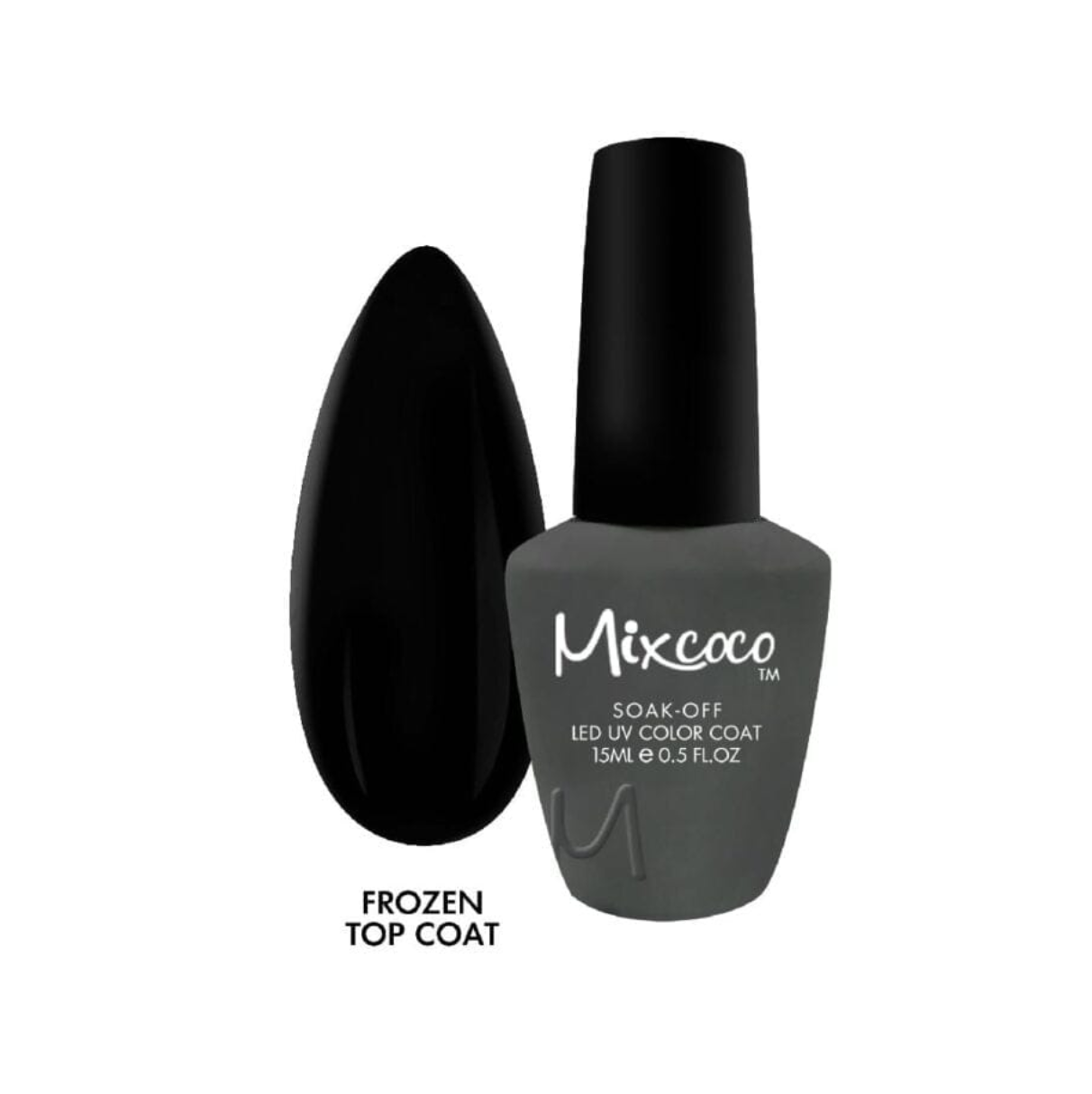 Mixcoco Vernis Semi-Permanent Soak-Off 7.5 ml | Finition Givrée (Matte)