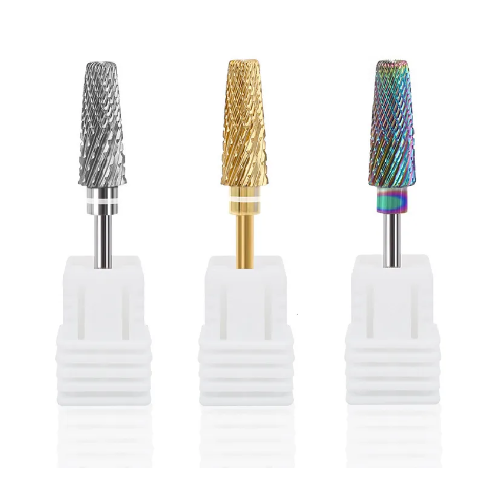 5-in-1 Tungsten Carbide Nail Drill Bit