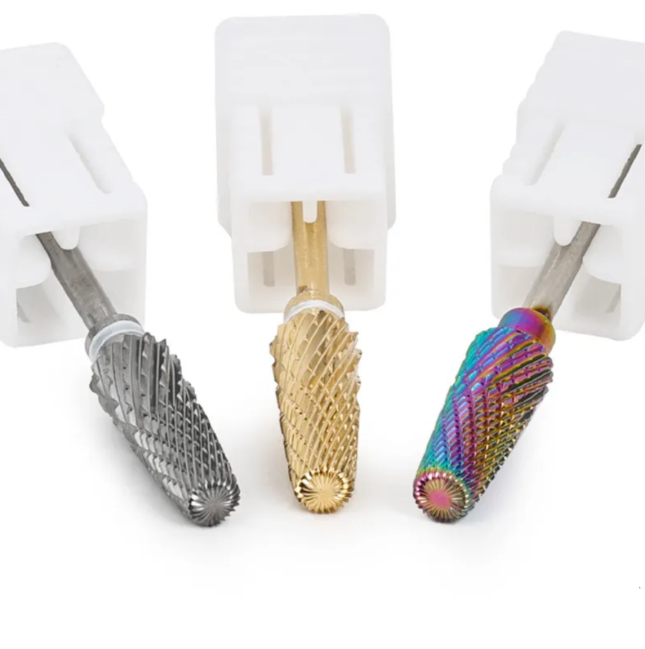 5-in-1 Tungsten Carbide Nail Drill Bit