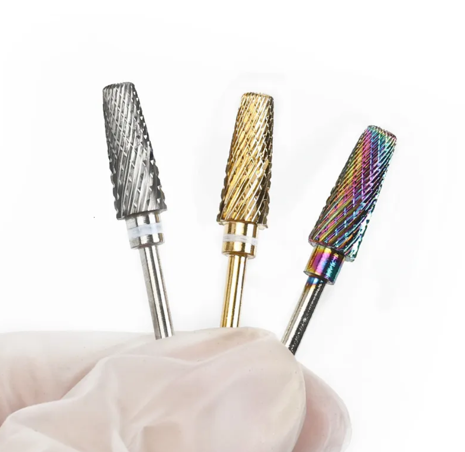 5-in-1 Tungsten Carbide Nail Drill Bit