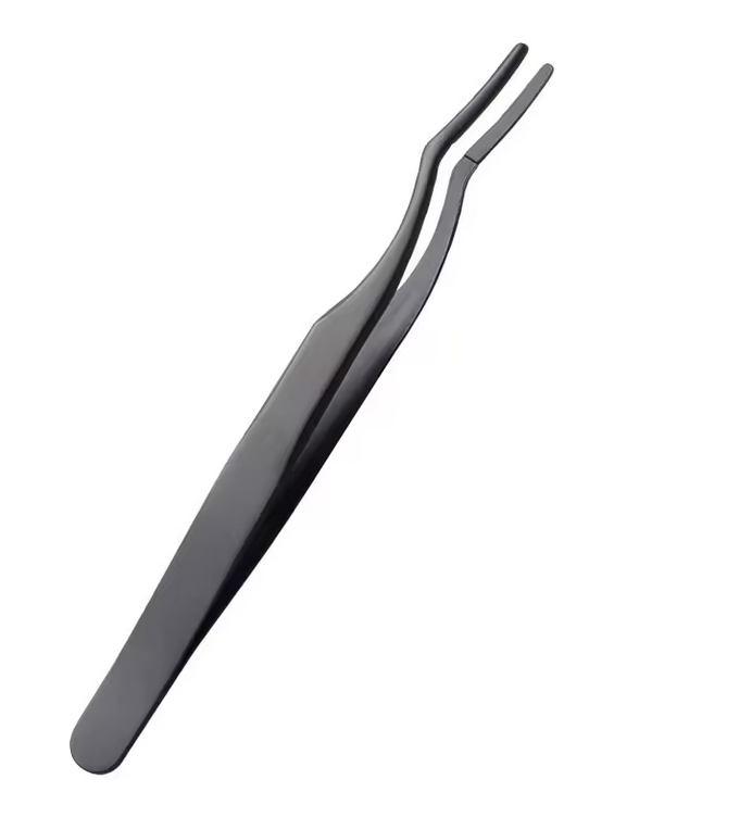 Eyelash Applicator Tool | Professional Lash Tweezers with Comb Tip