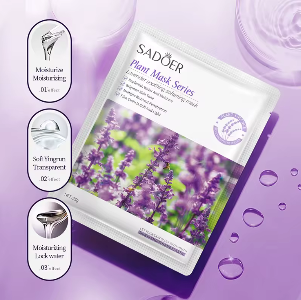 Lavender Facial Mask | Purifying & Hydrating | 25ml