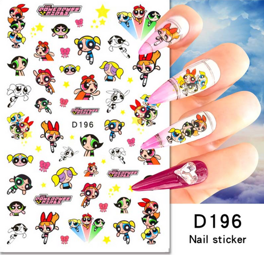 Nail Art Sticker | Super Nana | D196