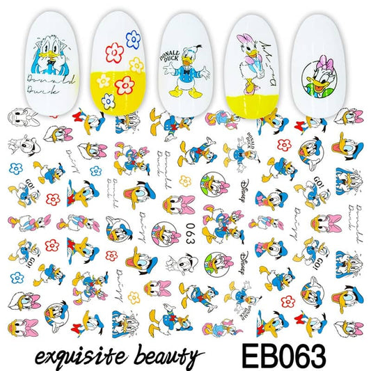 Nail Art Sticker | Donald Duck | 063