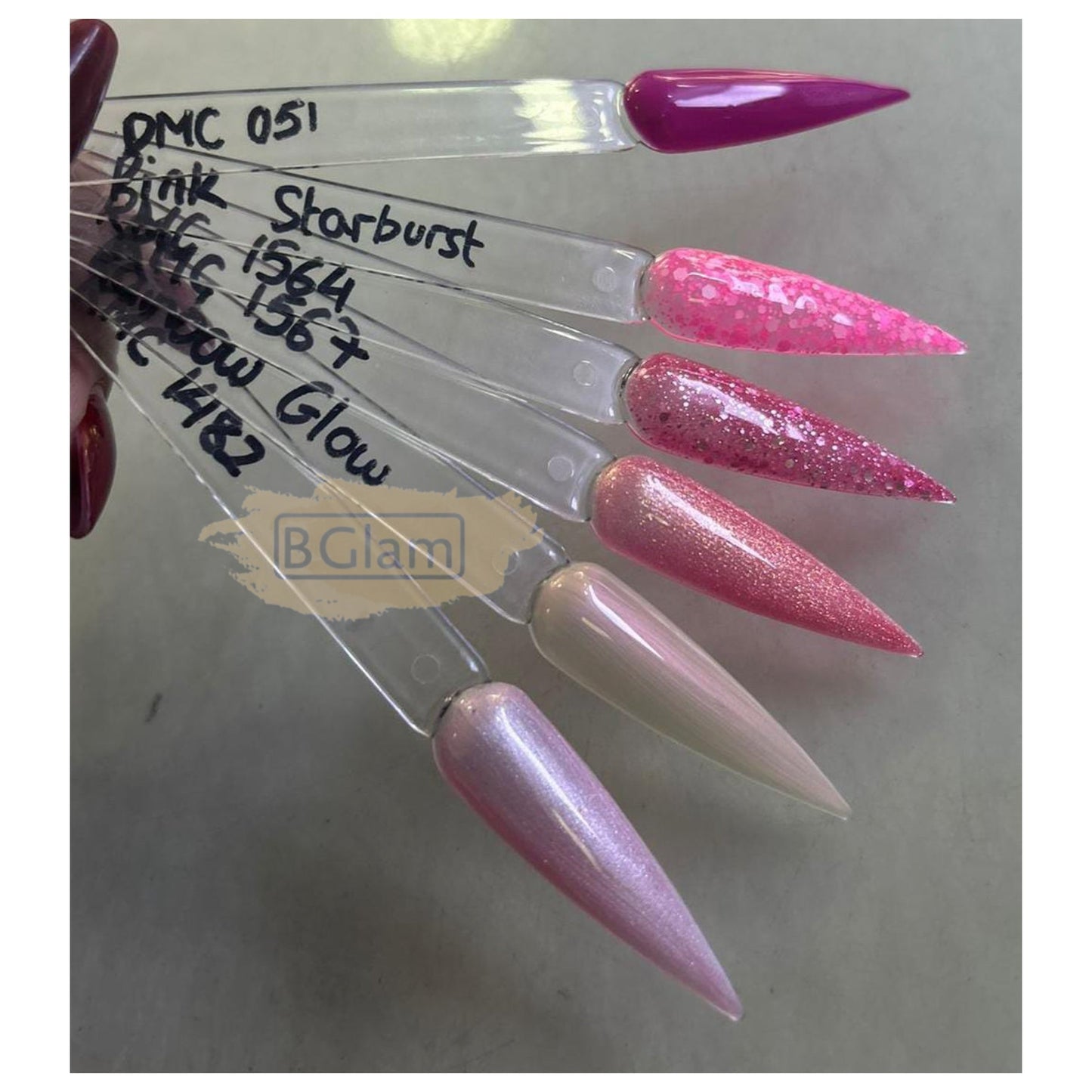 Mixcoco Soak-Off Gel Polish 15ml | Snow Gel Collection | Pink Starburst