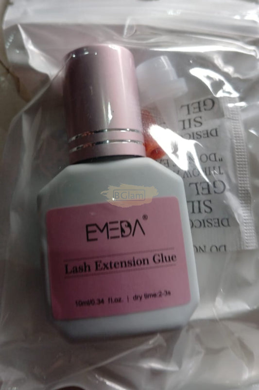 EMEDA Eyelash Glue 10ml | 2-3s Drying Time | Slow Dry | Lash Beginners