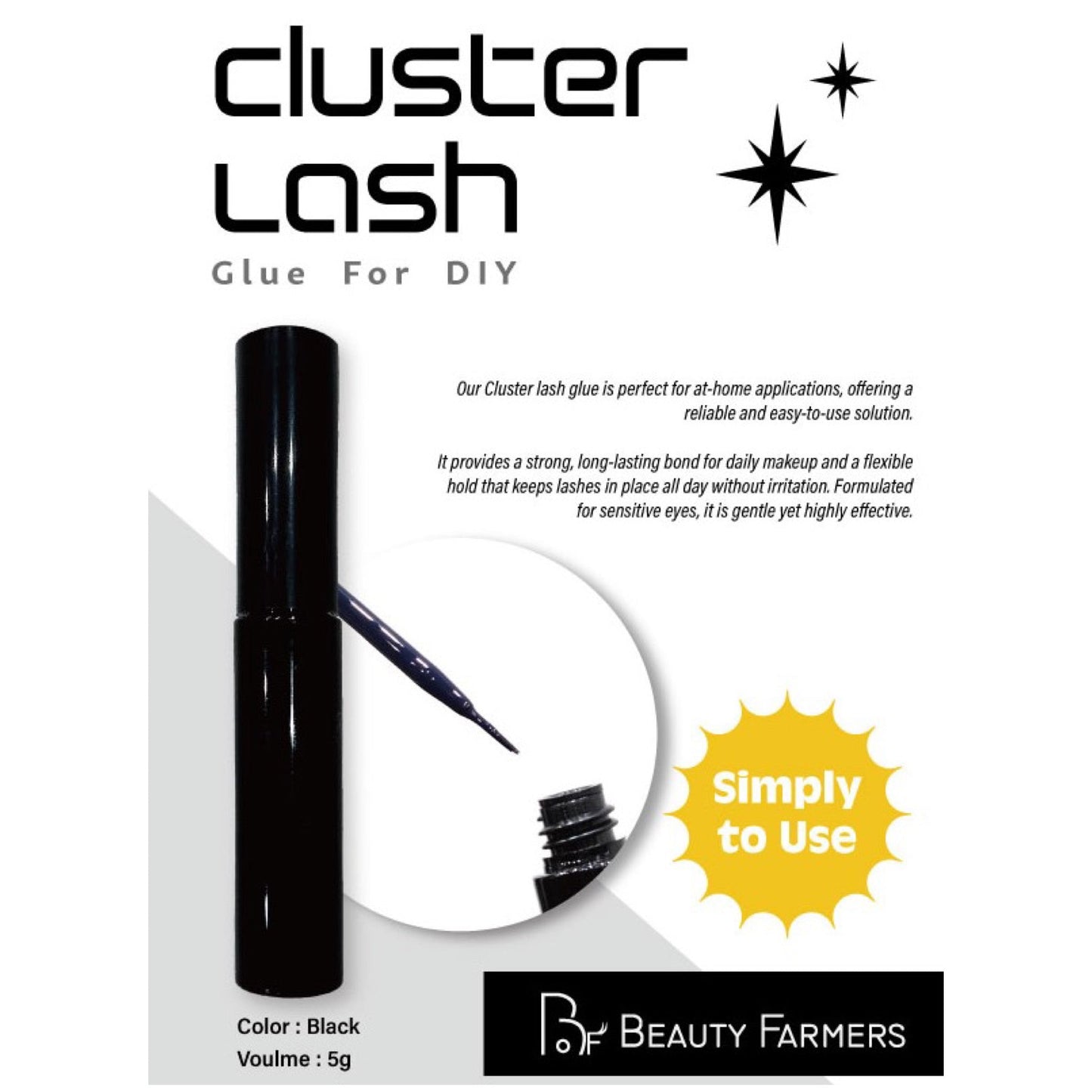 BF Cluster Lash Glue Black 5 ml
