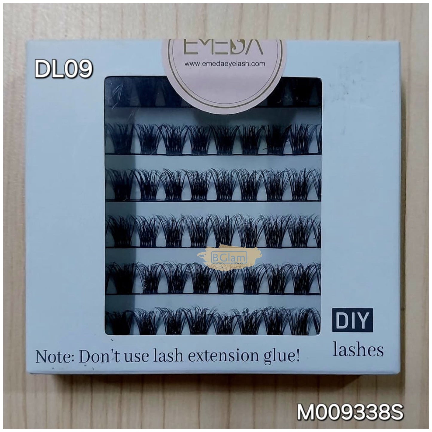 EMEDA 72pcs DL-Series Lash Clusters D-Curl | DIY Lashes