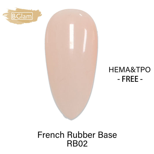 BGLAM Gel Polish 15ml | FRB02 | French Rubber Base