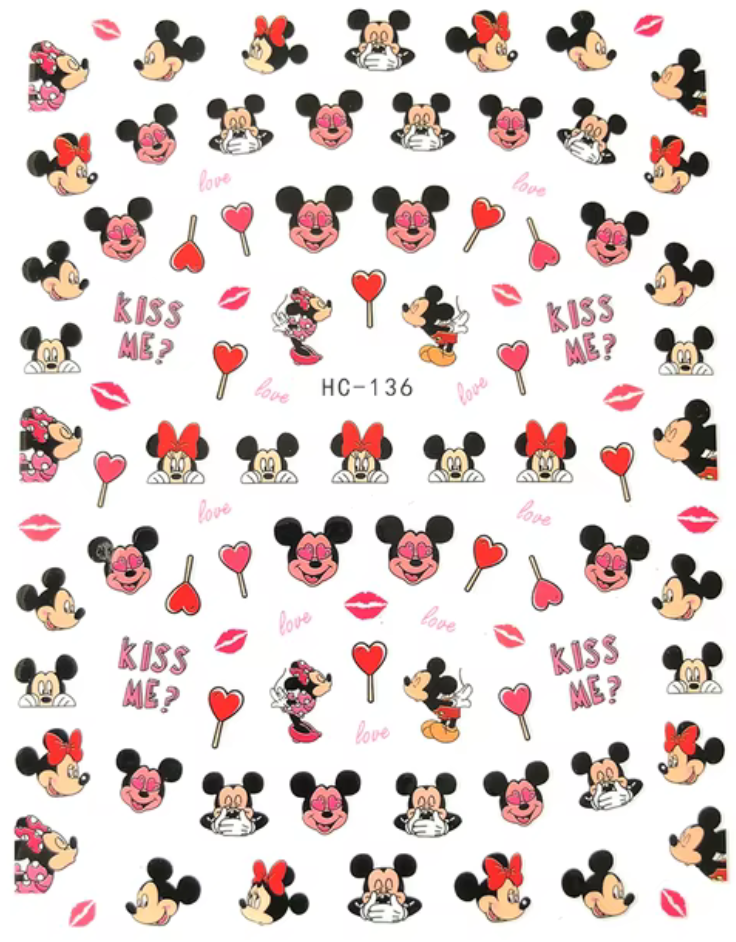 Nail Sticker Art | Disney Mickey Mouse | HC-136