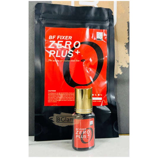 BF Fixer Zero Plus+ Korean Eyelash Glue 10 g | 0.5-1 Sec | 7-8 Weeks | Black