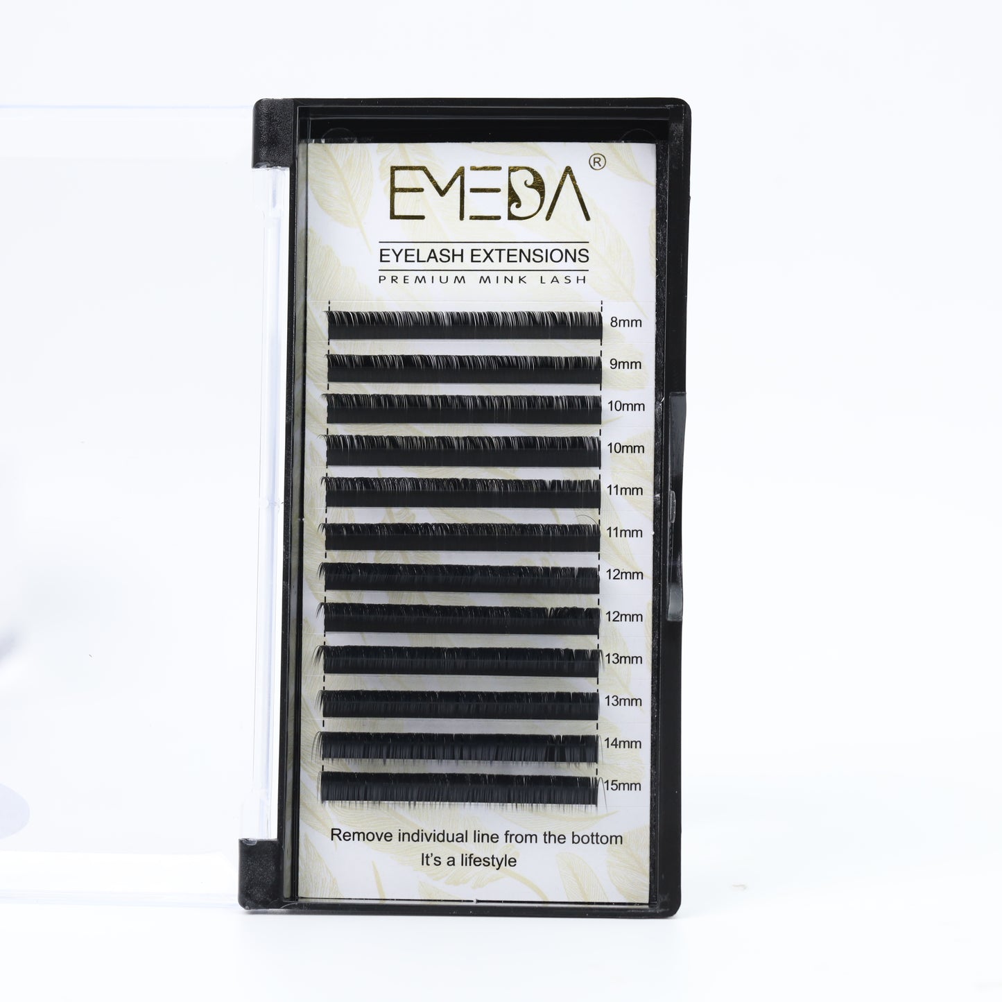 EMEDA Eyelash Extension | Volume | 0.07 LC Curl | Mixed 8-15mm