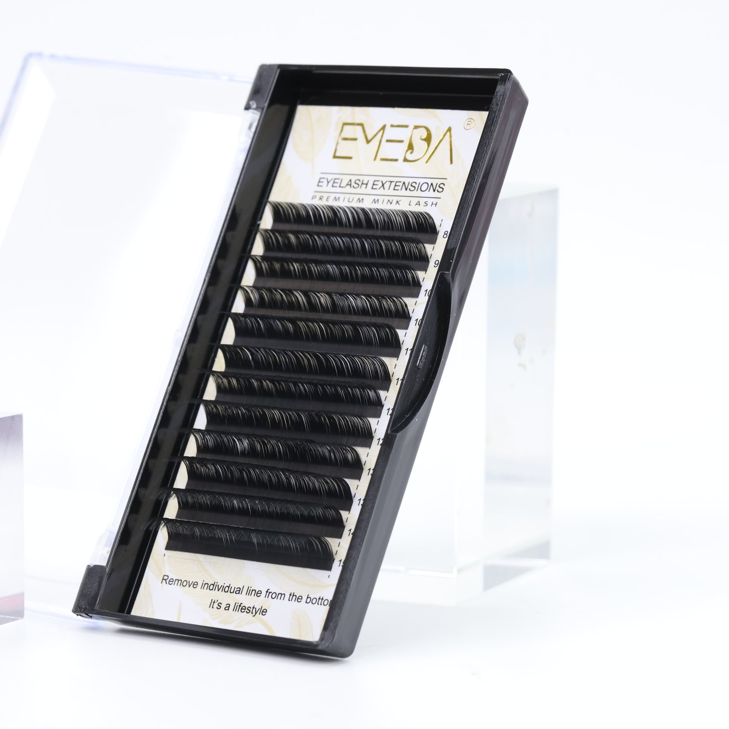 EMEDA Eyelash Extension | Volume | 0.05 LD Curl | Mixed 8-15mm