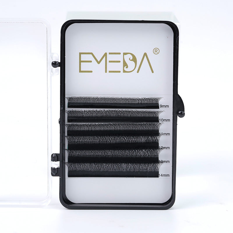 EMEDA Clover lash 4D | 0.07 C Curl | Small Tray | Mixed 8-14mm