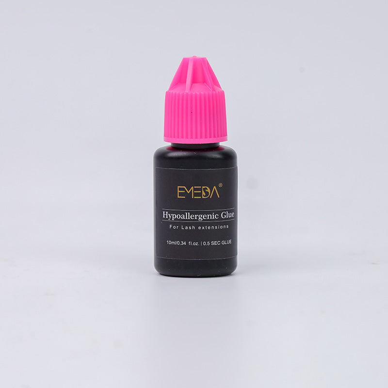 EMEDA Eyelash Korean Hypoallergenic Glue 10ml | 0.5s Drying Time | Senior Lash Artist