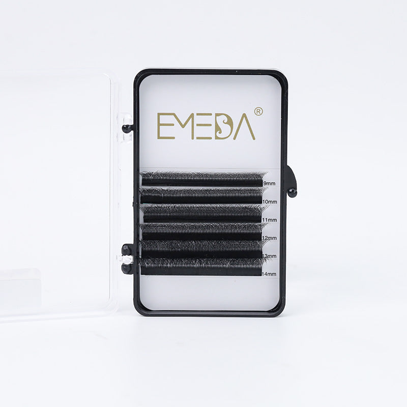 EMEDA Clover lash 6D | 0.07 C Curl | Small Tray | Mixed 8-14mm