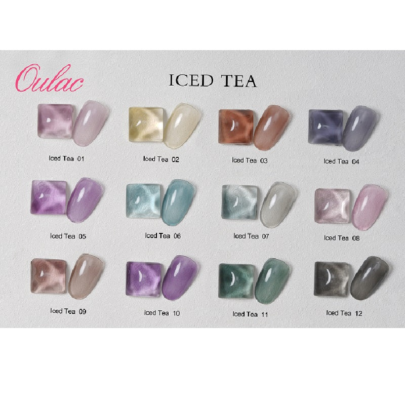 Oulac Soak-Off UV Gel Vernis Iced Tea Collection 14ml - Iced Tea 03