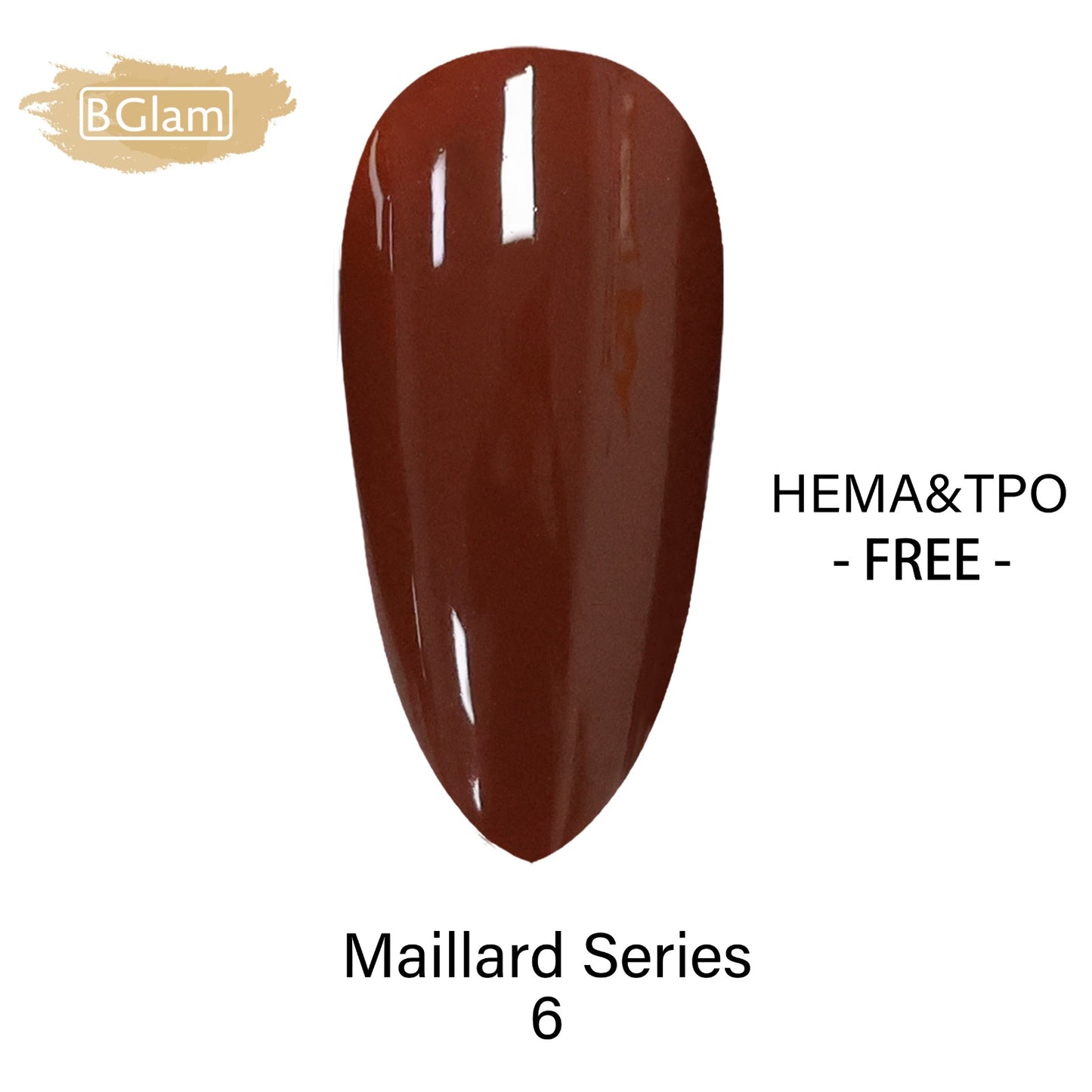 BGLAM Gel Polish 15ml | Marron 6