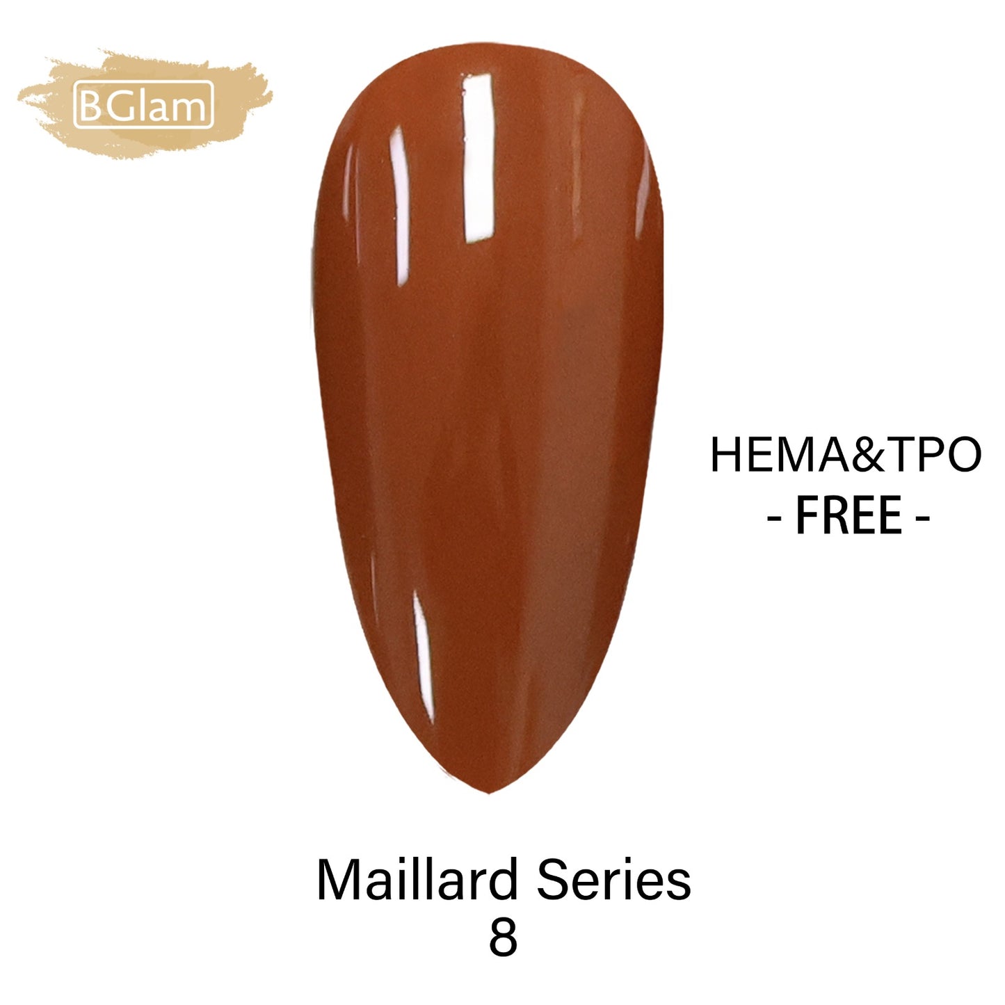 BGLAM Gel Polish 15ml | Marron 8