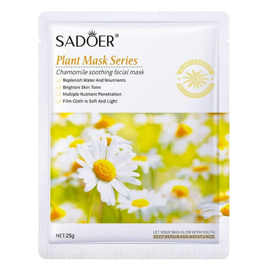 Masque Visage Camomille | Apaisant & Hydratant Naturel | 25ml