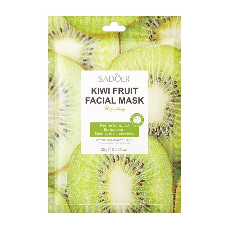 Masque Visage Kiwi | Rafraîchissant & Hydratant | 25ml